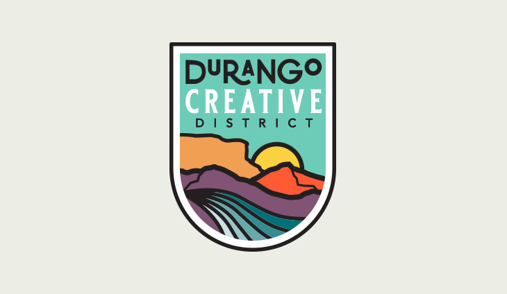 Durango Creative District Logo Design
